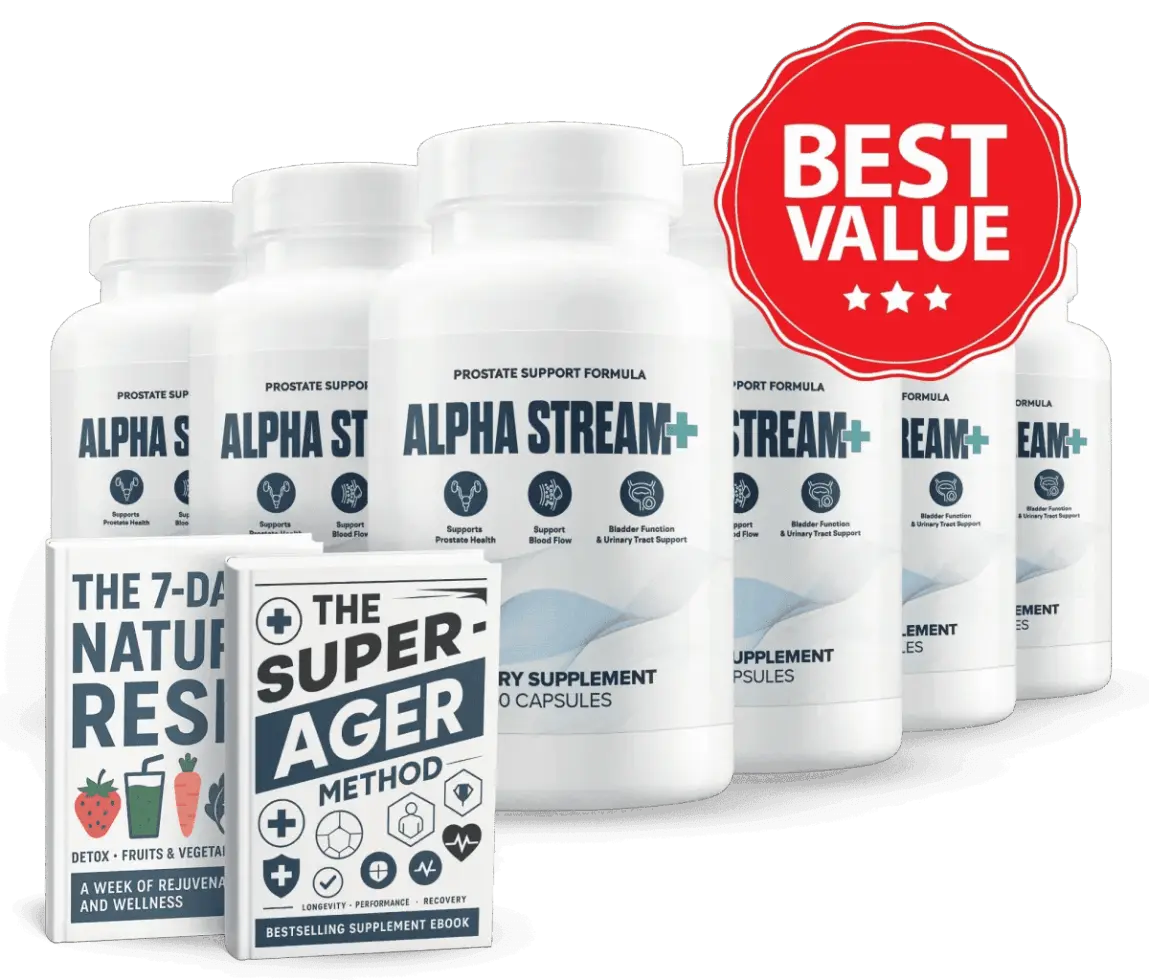 Alpha Stream Plus 6 Bottles