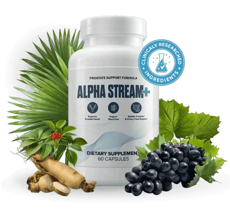 Alpha Stream Plus bottle